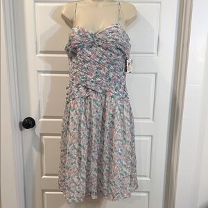 Adrianna vintage floral dress size 14 NWT